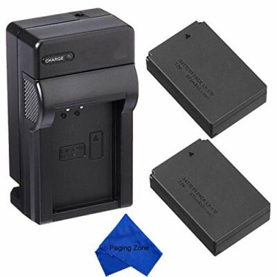 PZ 2-Pack of LP-E12 Batteries and Charger for Canon SX70 , SL1,  M50, M100