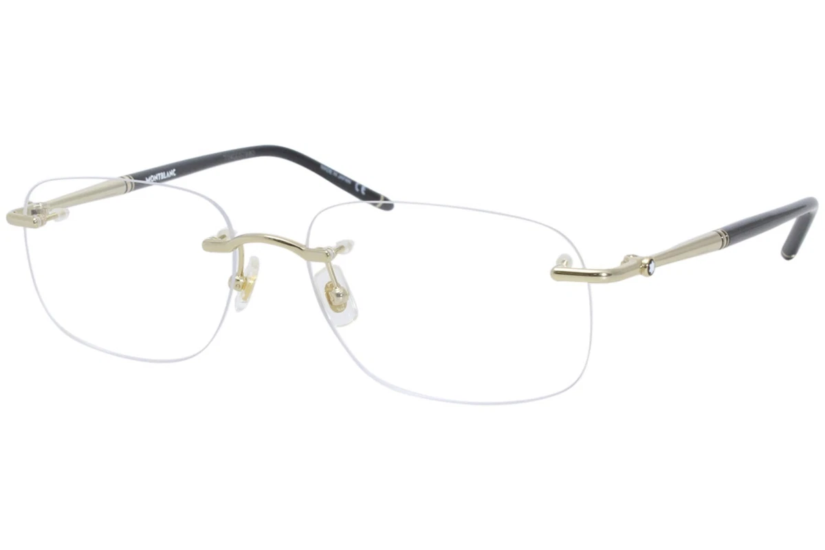 Montblanc outlet rimless eyeglasses