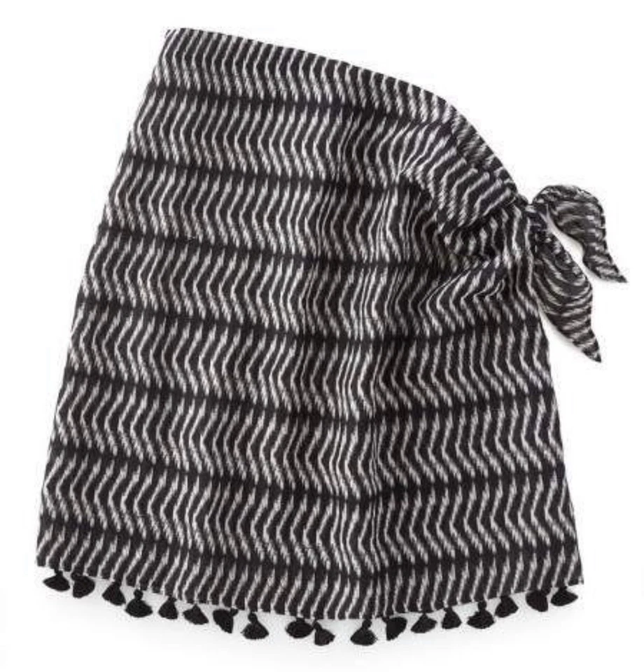 New Stella & Dot Convertible Sarong Scarf Black/White M NIP Retired - Image 3 of 4