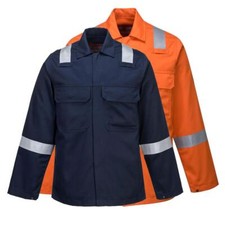 Portwest Bizweld Work FR Jacket Flame Resistant Reflective BZ13