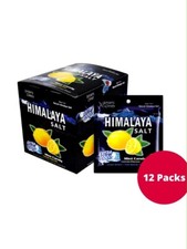 12 Pack of HIMALAYA SALT Sport Mint Candy Extra Cool LEMON Flavour