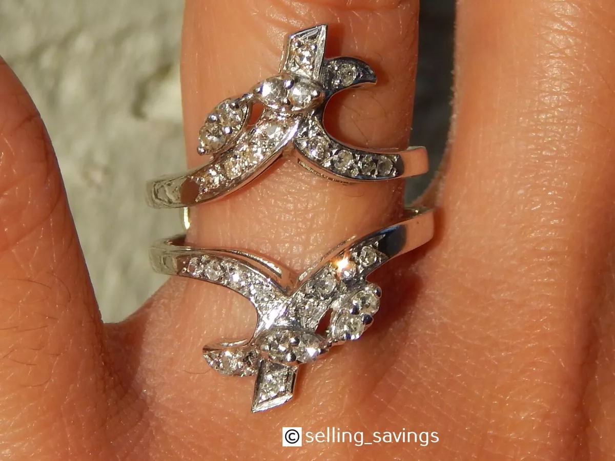 Solitaire ring shop enhancers wraps