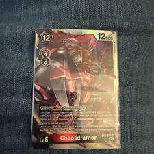 Digimon! Chaosdramon - EX3-013 SR - Super Rare - Draconic Roar - NM/Mint