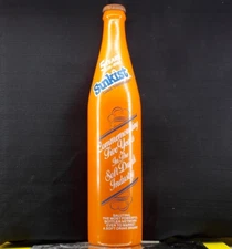 SUNKIST ORANGE SODA *** 16 oz Bottle *** 5 Years Soft Drink Industry * 1978-1983