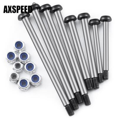 AXSPEED Stahl Sicherungsmutter Scharnierstift-Kit für Traxxas slash 2wd 1:10 Car