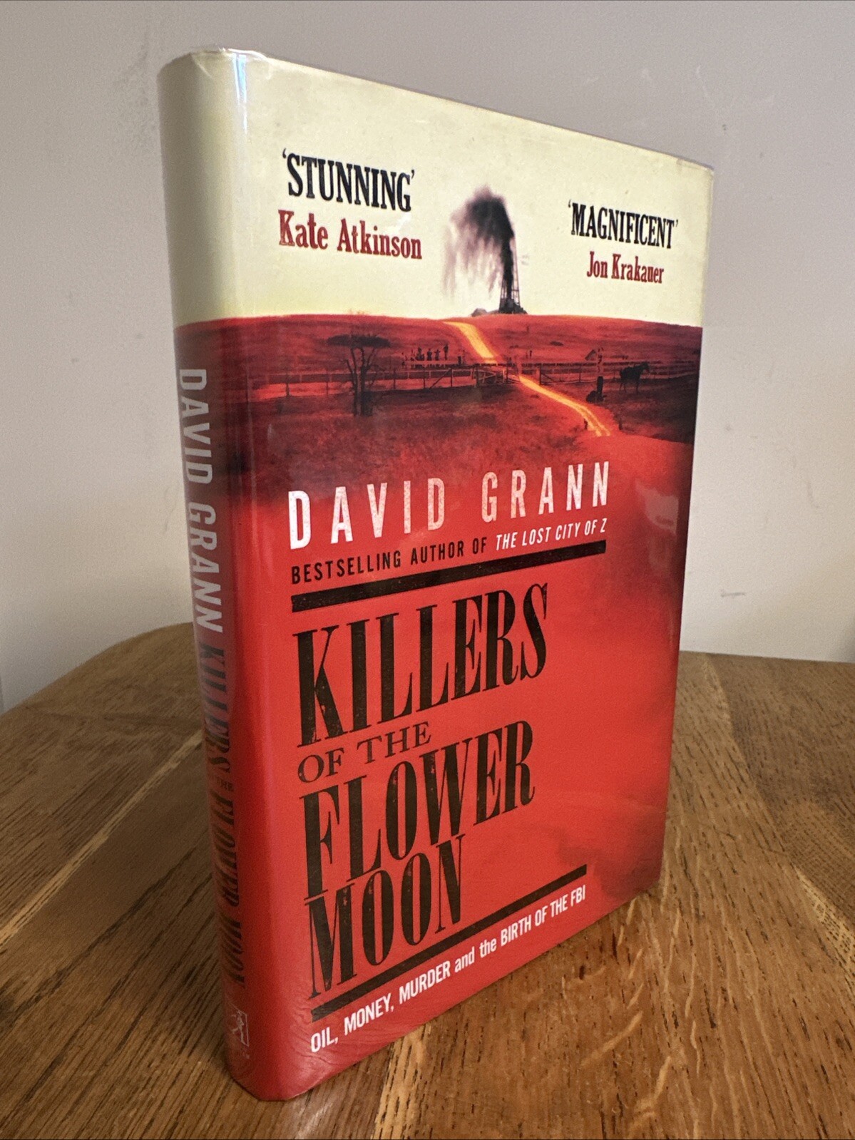 Killers of the Flower Moon by David Grann 2017 UK 1/1 HB VGC Simon & Schuster