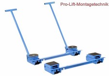 30t Komplettset Panzerrollen Schwerlastrollen 30to Set Transportfahrwerk 00438