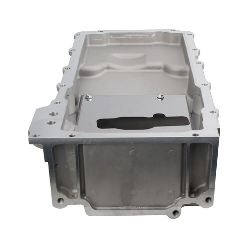LS Swap Conversion Low Profile Oil Pan Kit, Zinc, 90 Degree 10AN