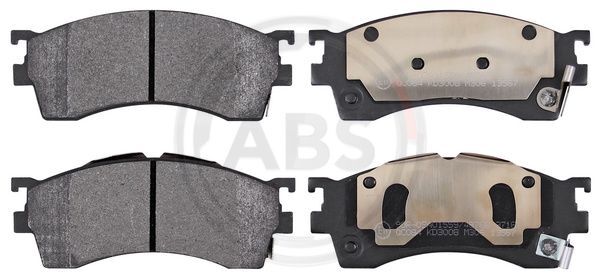 A.B.S. 37187 Bremsbelagsatz, Scheibenbremse Vorne FüR Ford USA Mazda-image