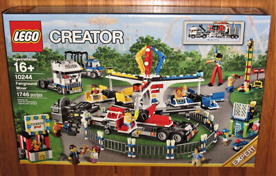 LEGO 10244 Fairground Mixer Dunk Tank Carnival Fair Ride Clown