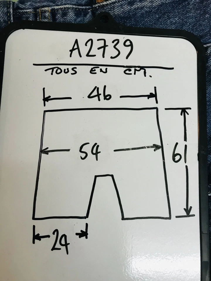 Levi Strauss 505 Short Cutoff Femme W36 Bleu Denim Regular Fit Jambe Droite - Photo 4/4