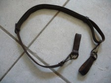 LUFTWAFFE Luftwaffenhelfer Schulterriemen braun mit 2 G&uuml;rtelschlaufen guter Zust