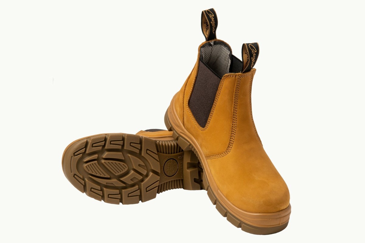 Boots BOSS Cougar real leather suede wheat pull on SLIP ON Mens Australian  Sizes