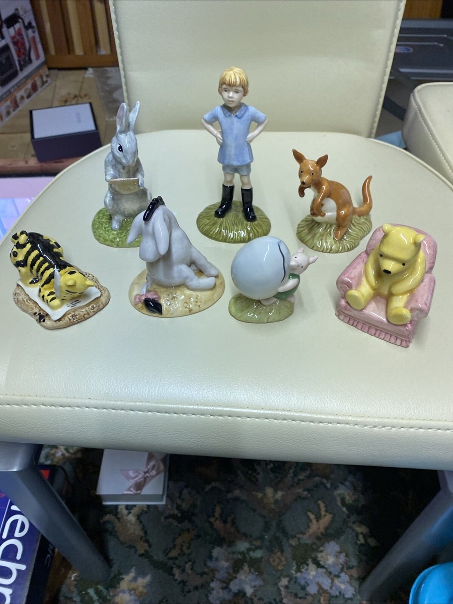 Royal Doulton Winnie The Pooh Collection Figurines Set Of UK
