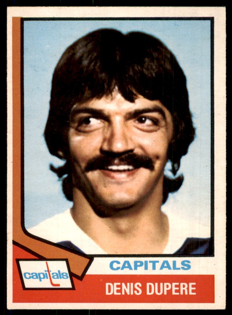 1974-75 O-Pee-Chee NM Denis Dupere #105