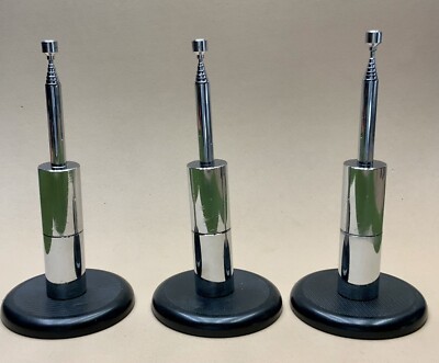 Super Size Telescoping Magnetic Flight Stands-Aircraft or Spaceship games-3 Pack