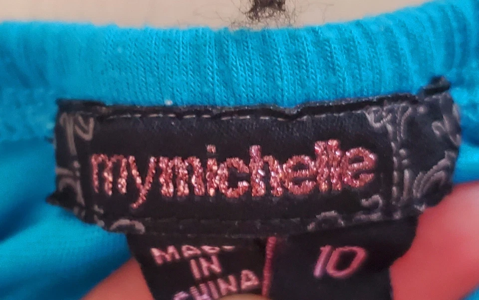 MYMICHELLE BLUE FASHION GIRL MAXI DRESS - Image 4 of 4