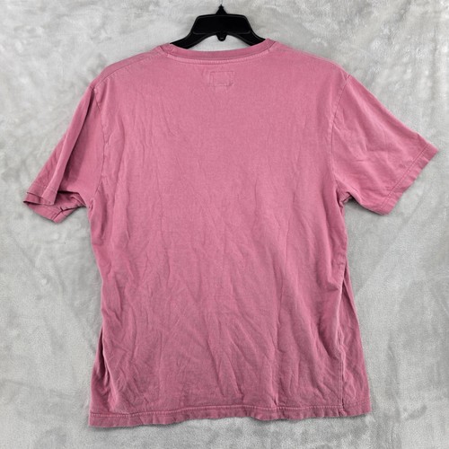Stussy 8 Ball Mens Short Sleeve Pocket T Shirt Rose Color Size Large - Picture 7 of 7