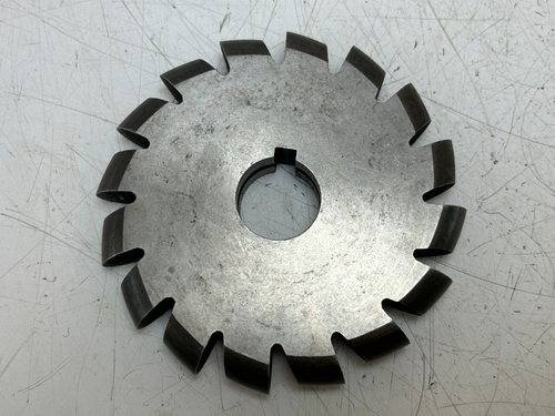 4-1/2" x 11/16" x 1" - Cortador convexo HSS - Fresadora de arco semicírculo - Imagen 4 de 4