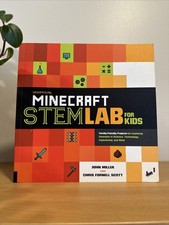 Unofficial MINECRAFT STEM LAB for Kids Softcover Book Exploring Science Math