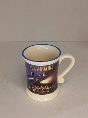 The polar express 2017 all aboard, belive mug. warner bros. entertainment.