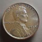 1926-S Lincoln Cent Nice Original  Coin Sold As Pictured #2614