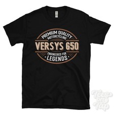 VERSYS 650 T-SHIRT - PREMIUM QUALITY MOTORCYCLING ENGINEERED FOR LEGENDS