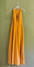 Azazie Butterscotch Chiffon Bridesmaid Dress (Used, Excellent Condition)