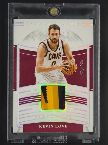 Kevin Love 2019-20 National Treasures Jersey Treasures Super Prime 1/1 [3hk
