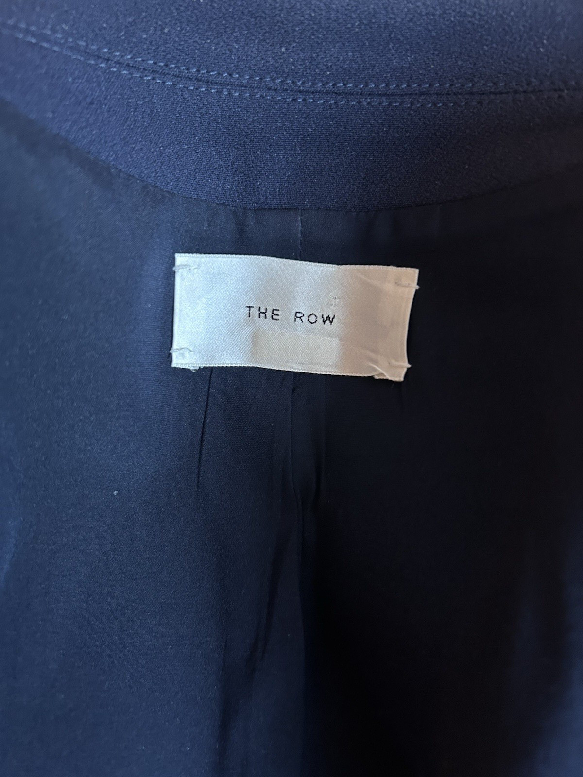 The Row Blazer, One Button, Lined, Collared, Navy… - image 6