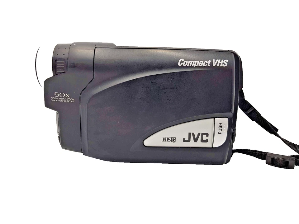 JVC GR-FX11 VHS-C PAL Compact VHS Camcorder Video Camera Vintage GR-FX11EK - Image 2 of 4