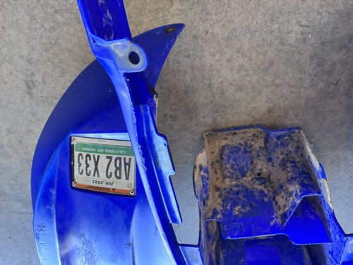 YAMAHA YFZ450 PLASTICS YAMAHA YFZ450 2005 FRONT FENDER READ PLASTICS OEM YFZ450 - Picture 19 of 19