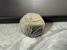 2011 Circulated Olympic Cycling 50p Fifty Pence Coin - Available on eBay
