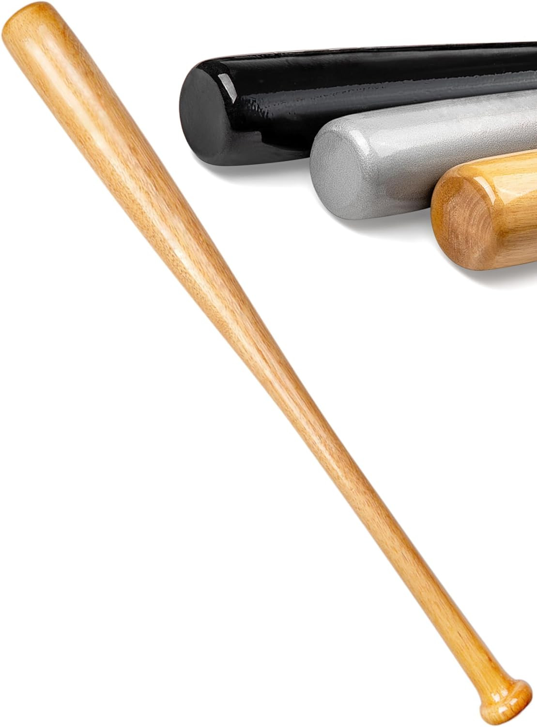Batte de baseball de 76 cm en bois éco pour vos après-midis au parc