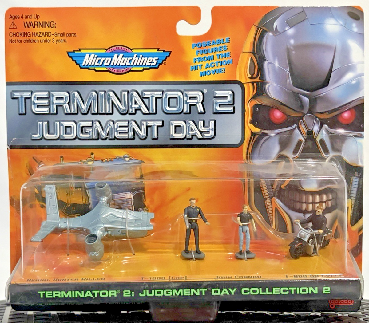 新品 Galoob ターミネーター2 Micro Machines フィギュア Micro Machines Terminator 2 - Judgement Day - Complete Set