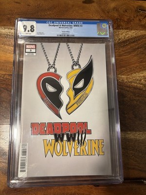 DEADPOOL WOLVERINE WWIII #3 MARVEL  ADAM KUBERT MOVIE VARIANT CGC 9.8 NM