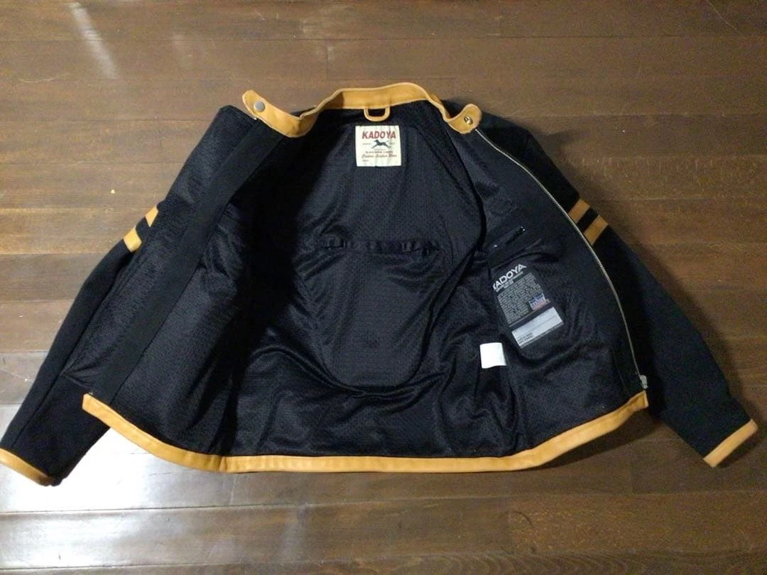 KADOYA BLACK HORSE Custom Order Riders Jacket S Size - product detail image 10