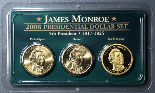 2008-P Presidential Dollar — photo from the most recent tracked eBay sale