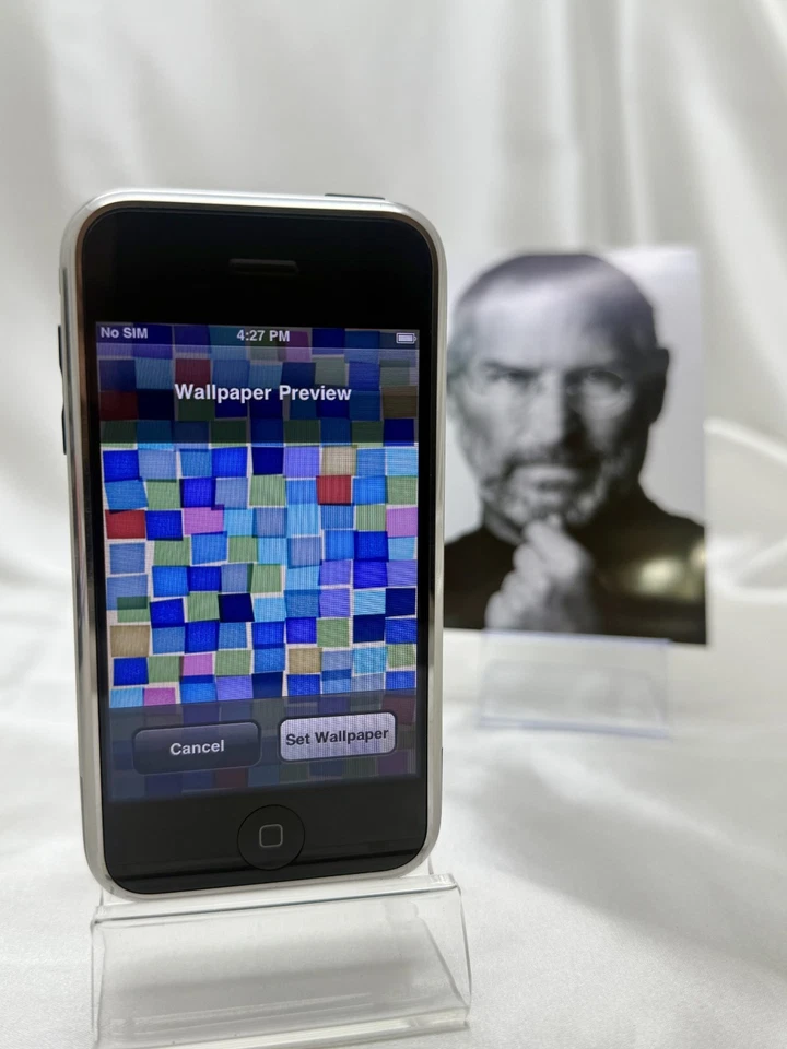 Apple iPhone 1st Generation 2G 8GB AT&T in NON - MATCHING BOX - iOS 1.0.1 - Image 2 of 4