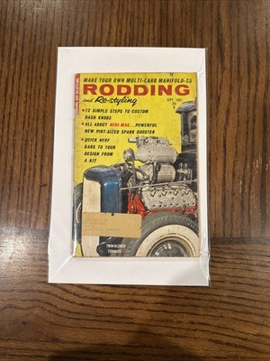 Rodding and Restyling Magazine September 1961 Bagged And Boarded!!!!