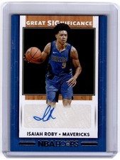 2019-20 Hoops #GS-IRB Isaiah Roby Great SIGnificance