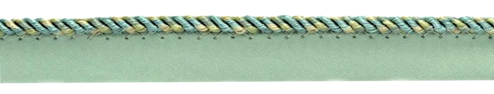 DÉCOPRO 3/16"" Twisted with Lip Twisted Rope, Beach [Sold By The Yard]