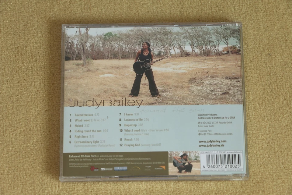 Judy Baley – found the sun (CD) - Bild 2 von 3