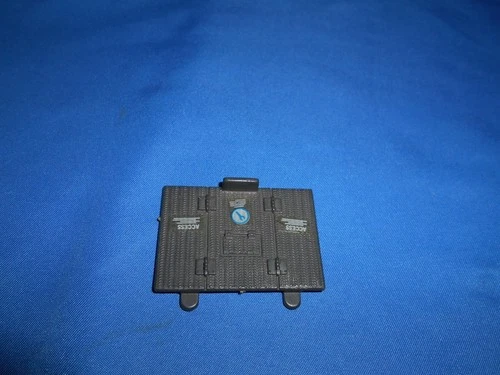 1985 GI JOE TACTICAL PLATFORM HATCH COVER PANEL MISSILE STICKER PART ACCESSORY