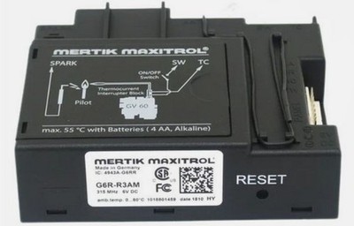 G6R-R3AM Mertik Maxitrol Control Module Receiver for GV60 Valve System