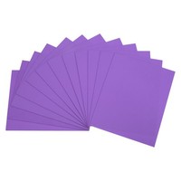 Dunkelviolette Eva-Schaumplatten 30X20 Cm 2Mm FüR Diy Basteln, 12 StüCk