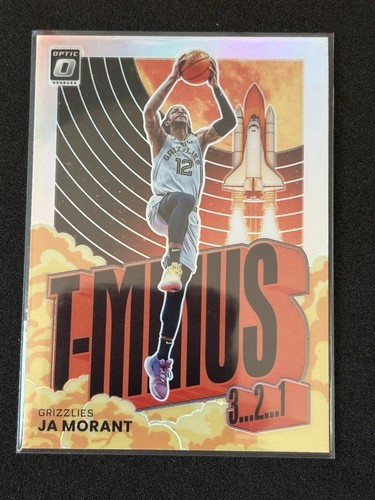 Ja Morant [Holo] #10 2021 Panini Donruss Optic T Minus 3 2 1 card