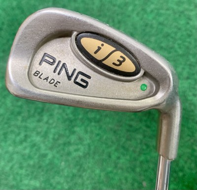 Ping I3 Blade Green Dot Single 4 Iron Cushin DGS Steel Shaft Ping I3 Blade Green Dot Single 4 Iron Cushin DGS Steel Shaft