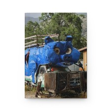 Blue BBQ Sculpture Journal  Hardcover