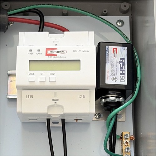 RSH 50VRM Voltage Monitoring Relay Module 60A w/ Enclosure